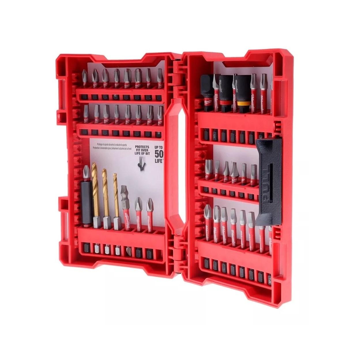 Estuche de 5 vasos con eje Schockwave Impact Duty MILWAUKEE - MRM