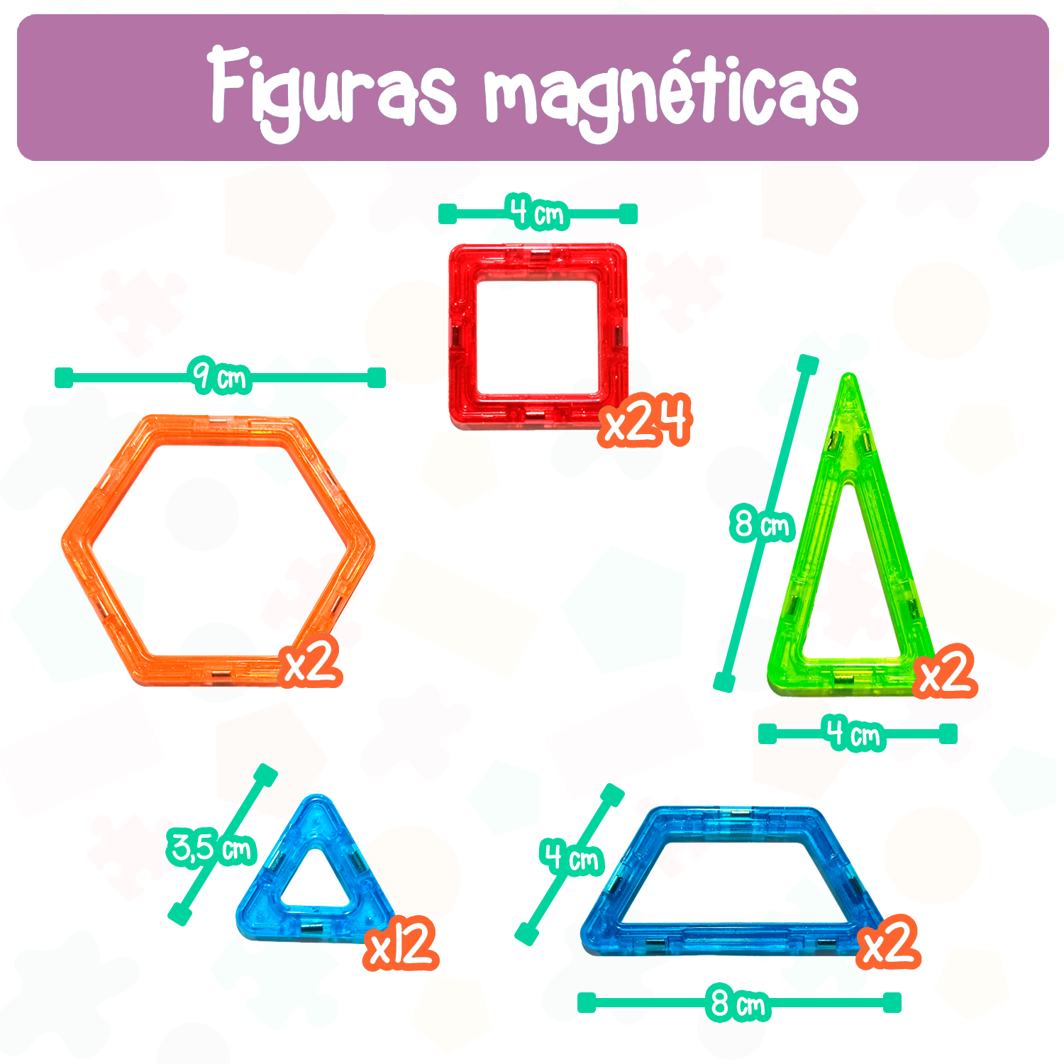 Azulejos Magnéticos para Niños