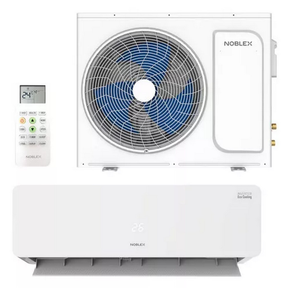 Aire Acondicionado Noblex Split Inverter Frio 12000 Btu 115v