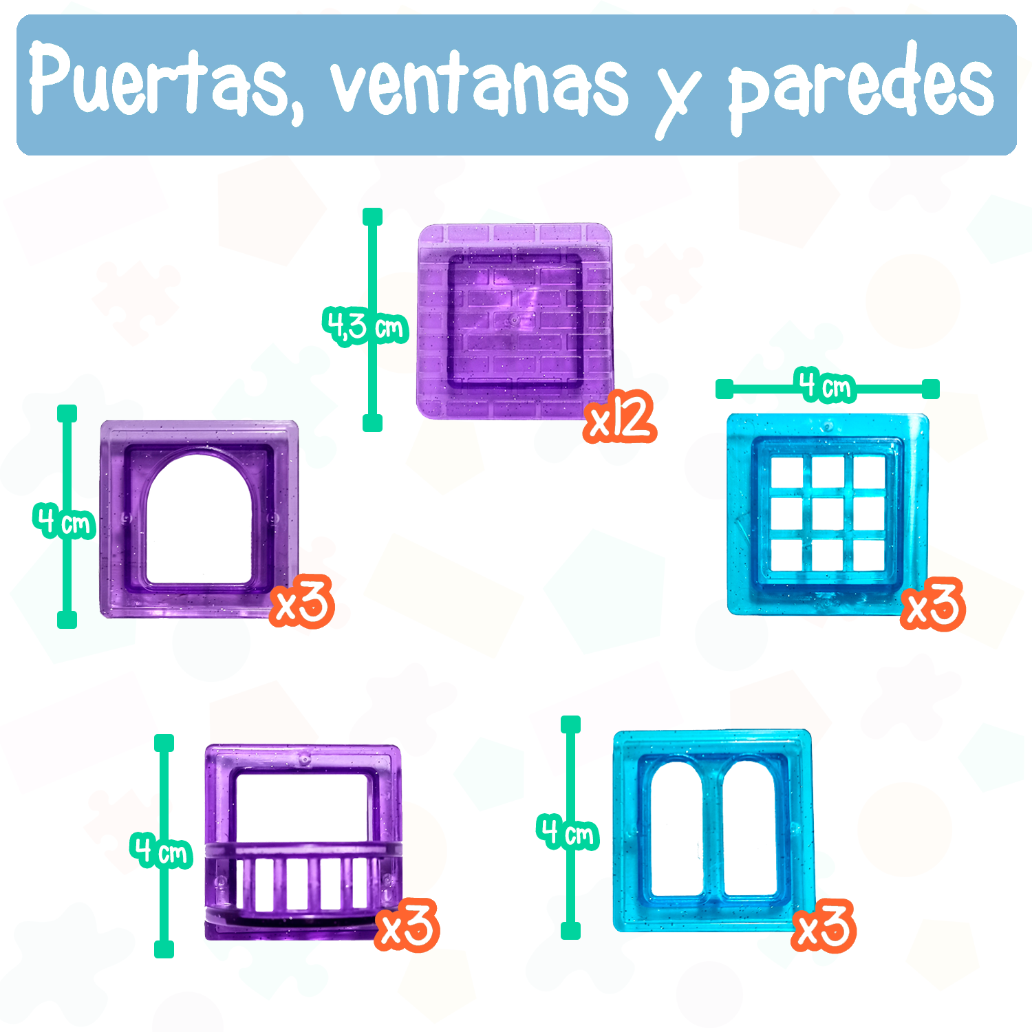 Azulejos Magnéticos para Niños