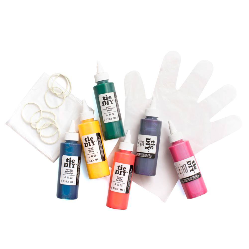 Pinturas para Tela Tie Diy, Pintura Textil para Ropa, 12 pzas de 118 ml