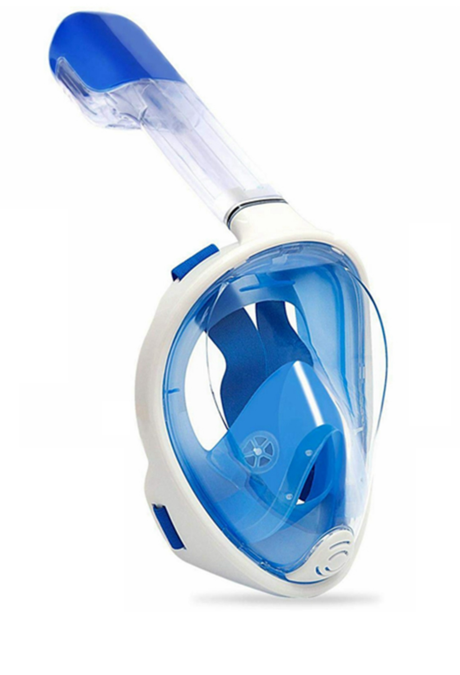 Máscara de Snorkel- Buceo Azul con Anti-Empañante Talla Grande