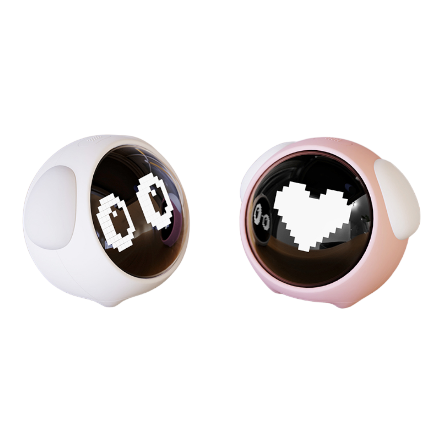 Reloj despertador con lampara emoticon rosa kawaii mod. emoti marca New Era