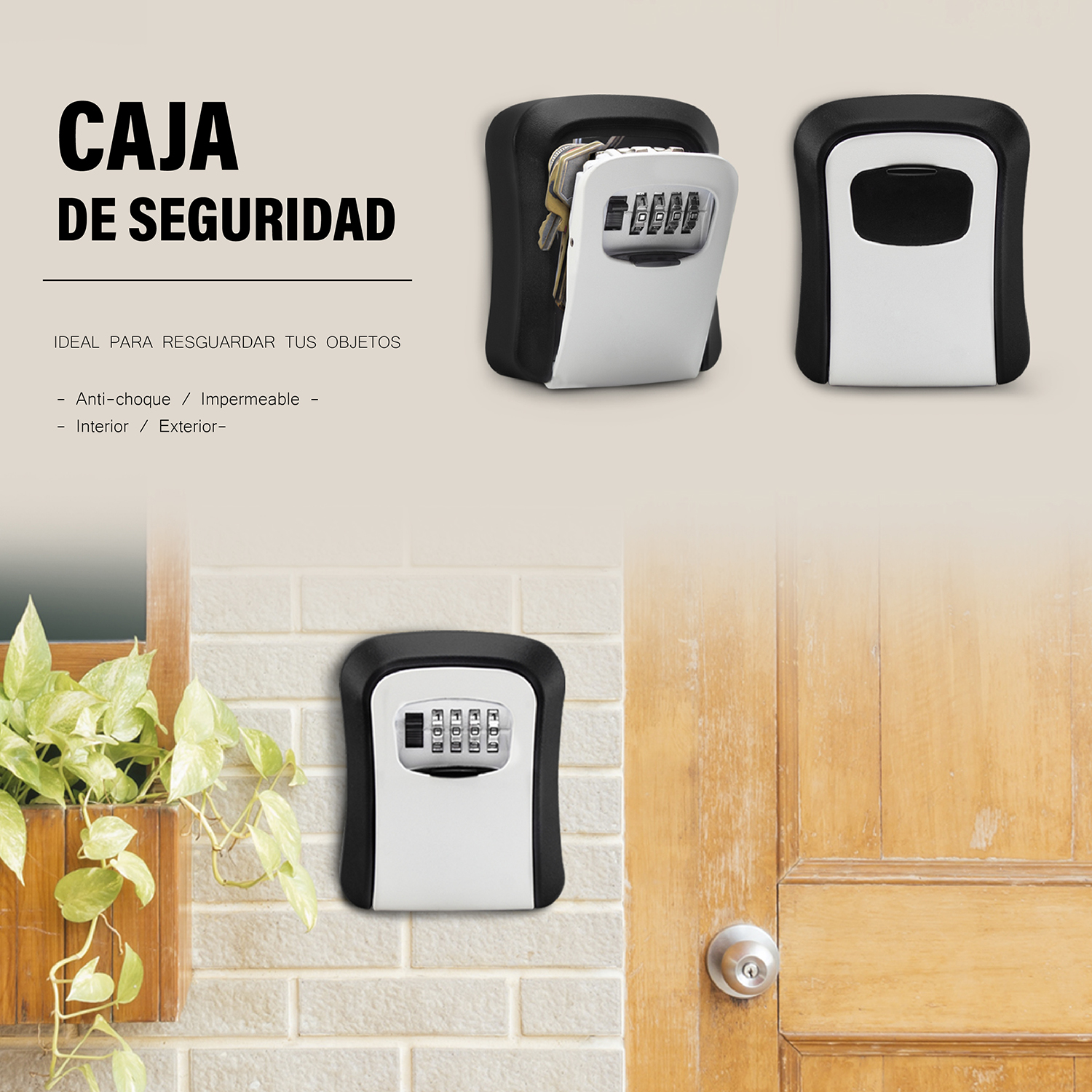 Caja de Seguridad para llaves