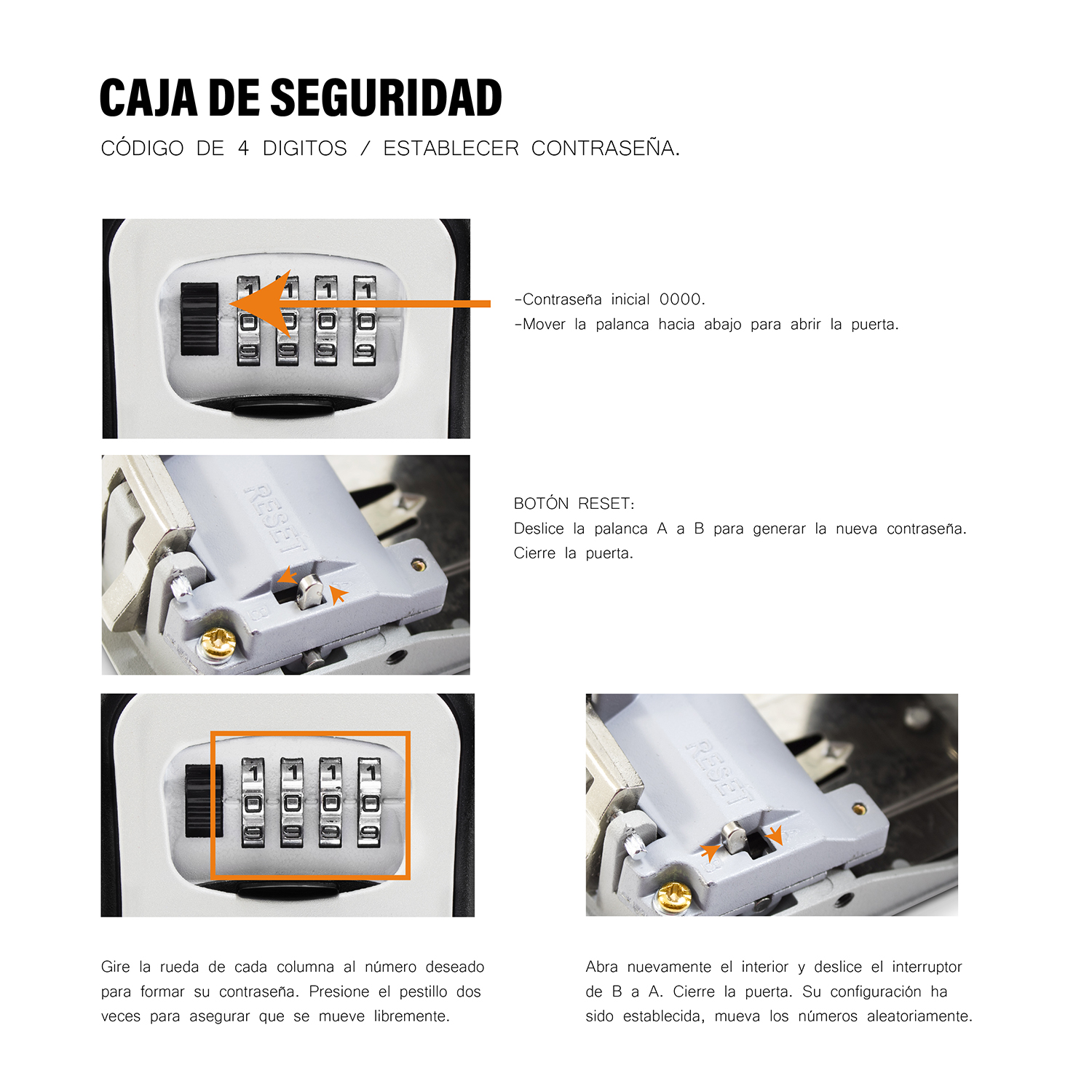 Caja de Seguridad para llaves