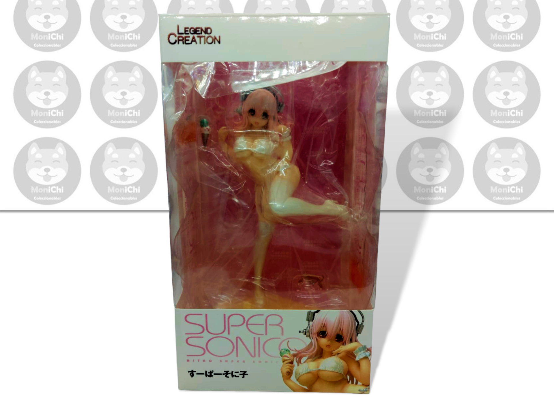 Super Sonico 16cm Figma Figura Figuras Anime Legend Creation