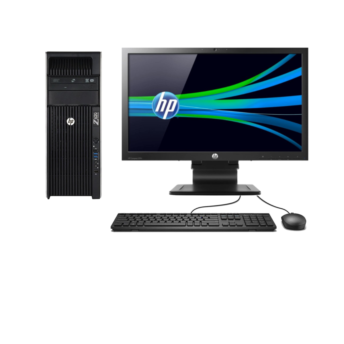 HP WORKSTATION Z620 | CORE XEON | 3RA GEN | TORRE | 8 GB RAM | 480 SDD | TARJETA GRAFICA DE 4GB | MONITOR DE 22¨ (REACONDICIONADO GRADO A)