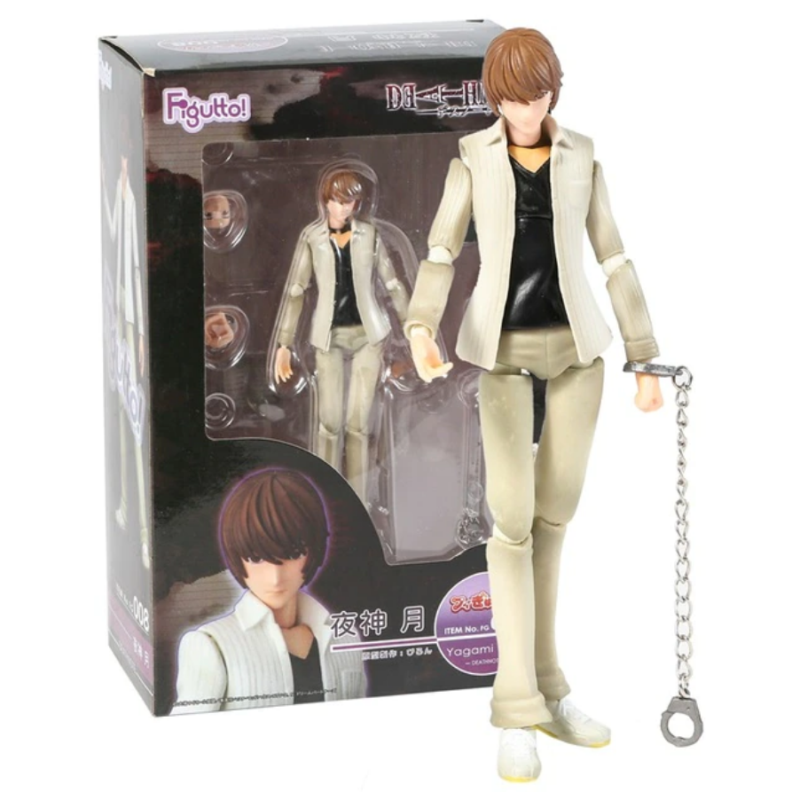 Yagami Light Death Note Figma Figutto Figura Anime Muñeco