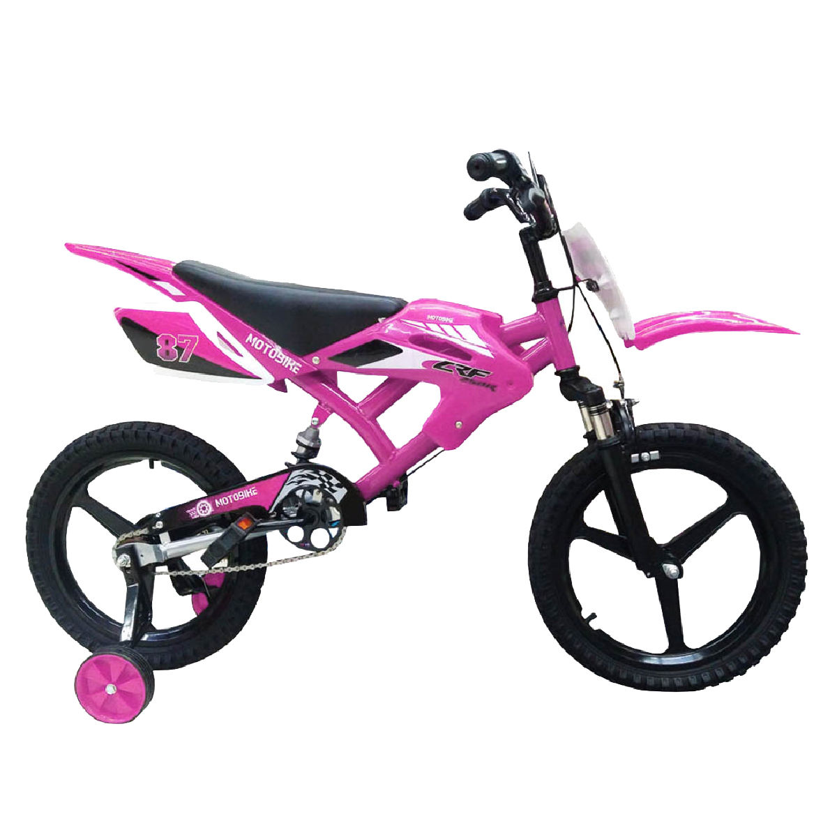 Bicicleta Tipo Motocross R16 AEIOU BCP128 Rosa