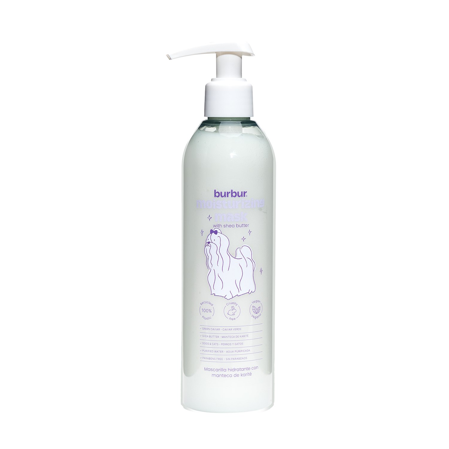 burbur Mascarilla Hidratante con Manteca de Karité de 250 ml