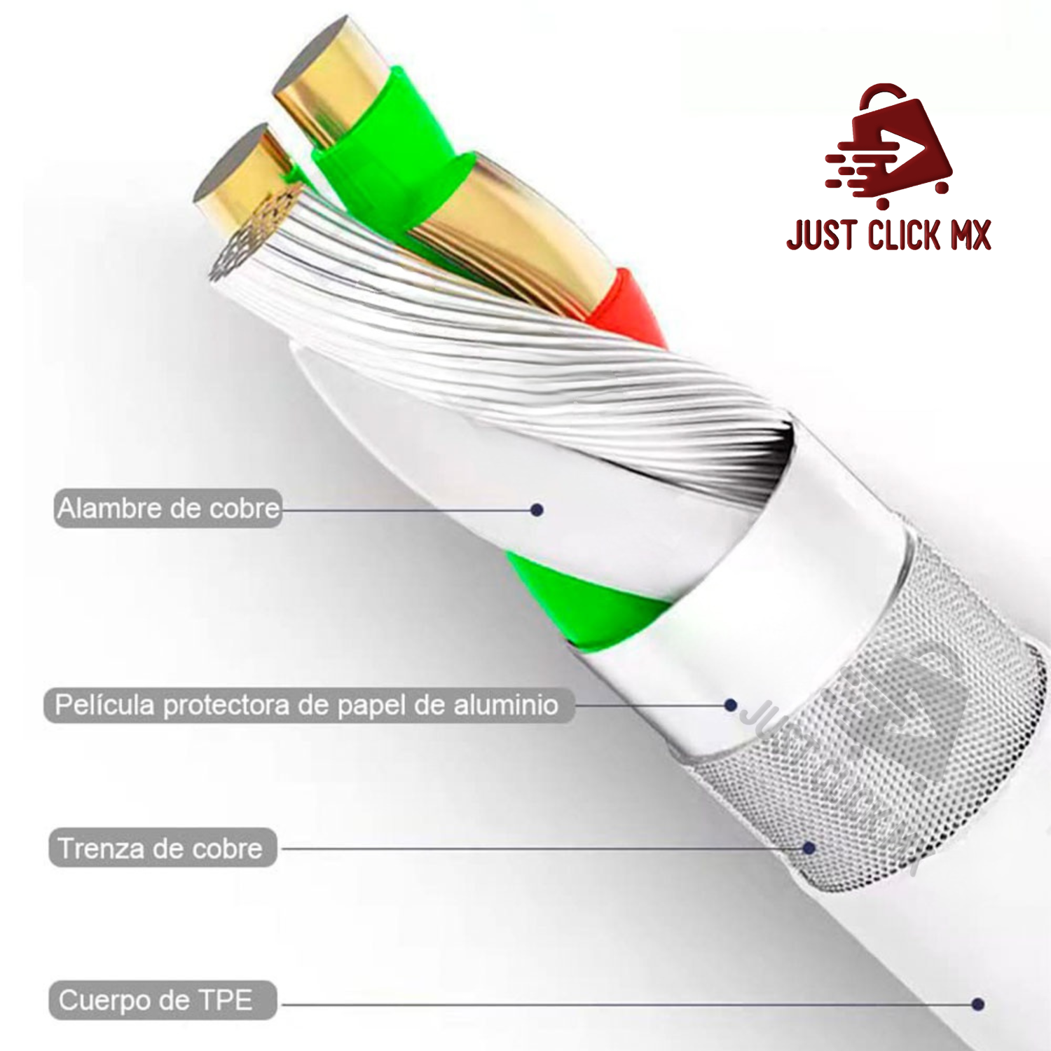 Cargador Carga Rápida 20W Con Cable USB-C