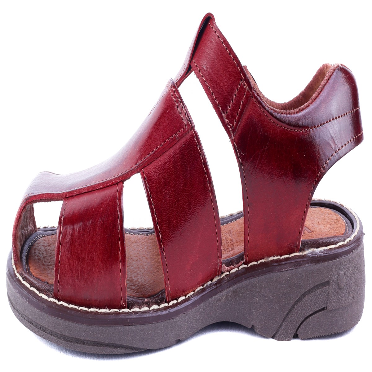 Huarache Caballero 100% Piel Sandalia Playa Cómodos 445.