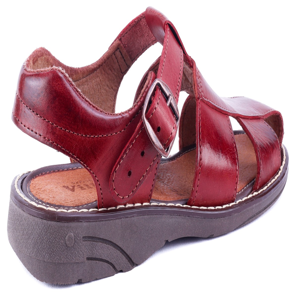 Huarache Caballero 100% Piel Sandalia Playa Cómodos 445.