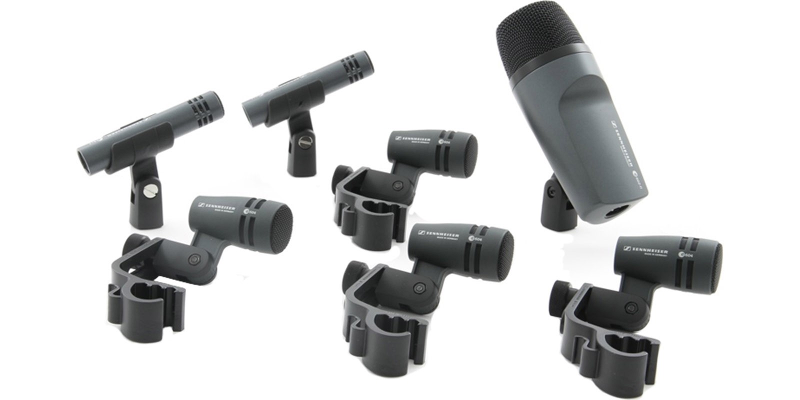 Kit De Micrófonos Sennheiser De Edición Limitada Para Batería Modelo DRUMKT600