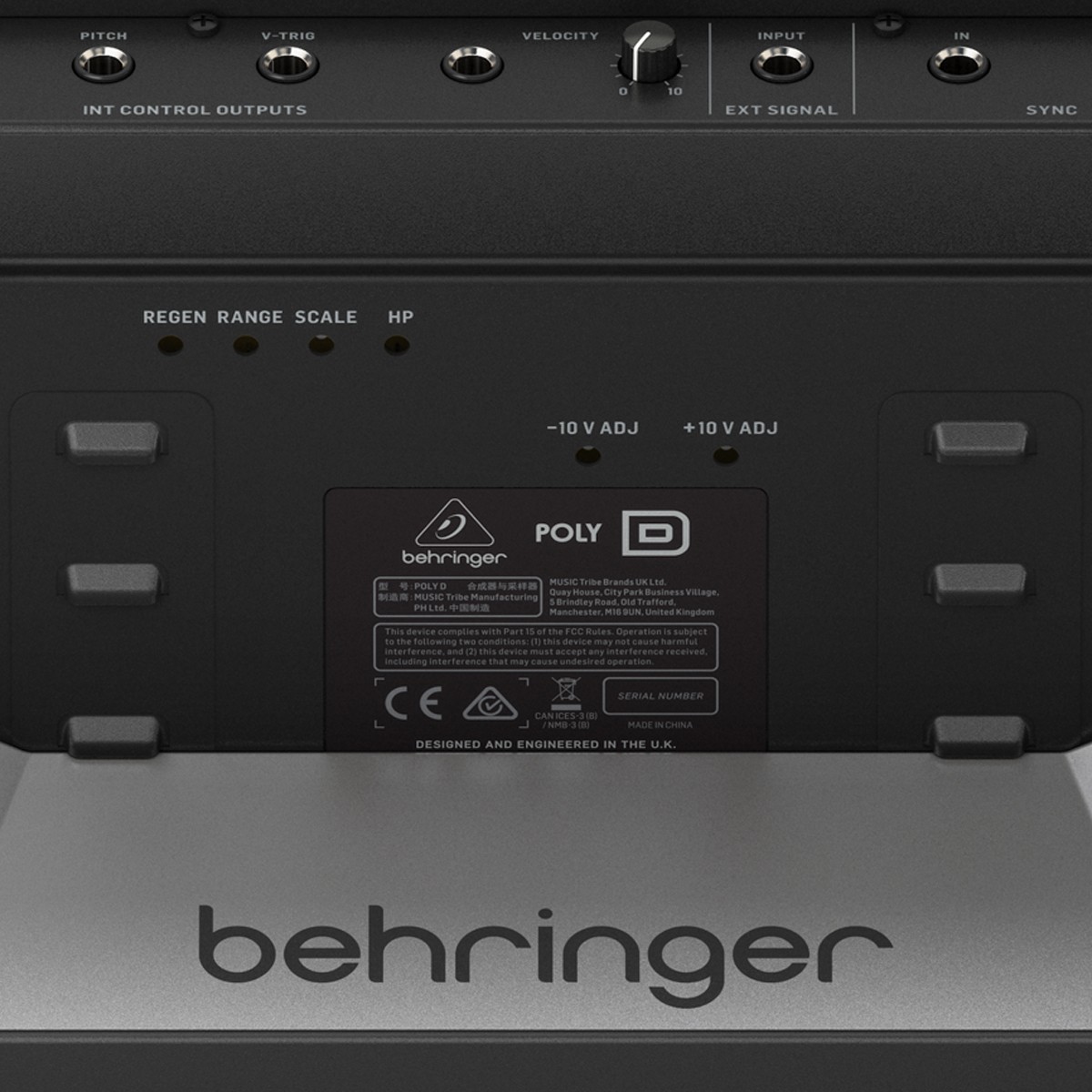 Sintetizador Polifónico Anàlogico Behringer Modelo POLY D