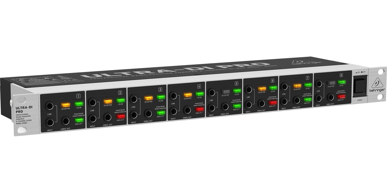 Caja Directa Behringer Modelo DI800 V2