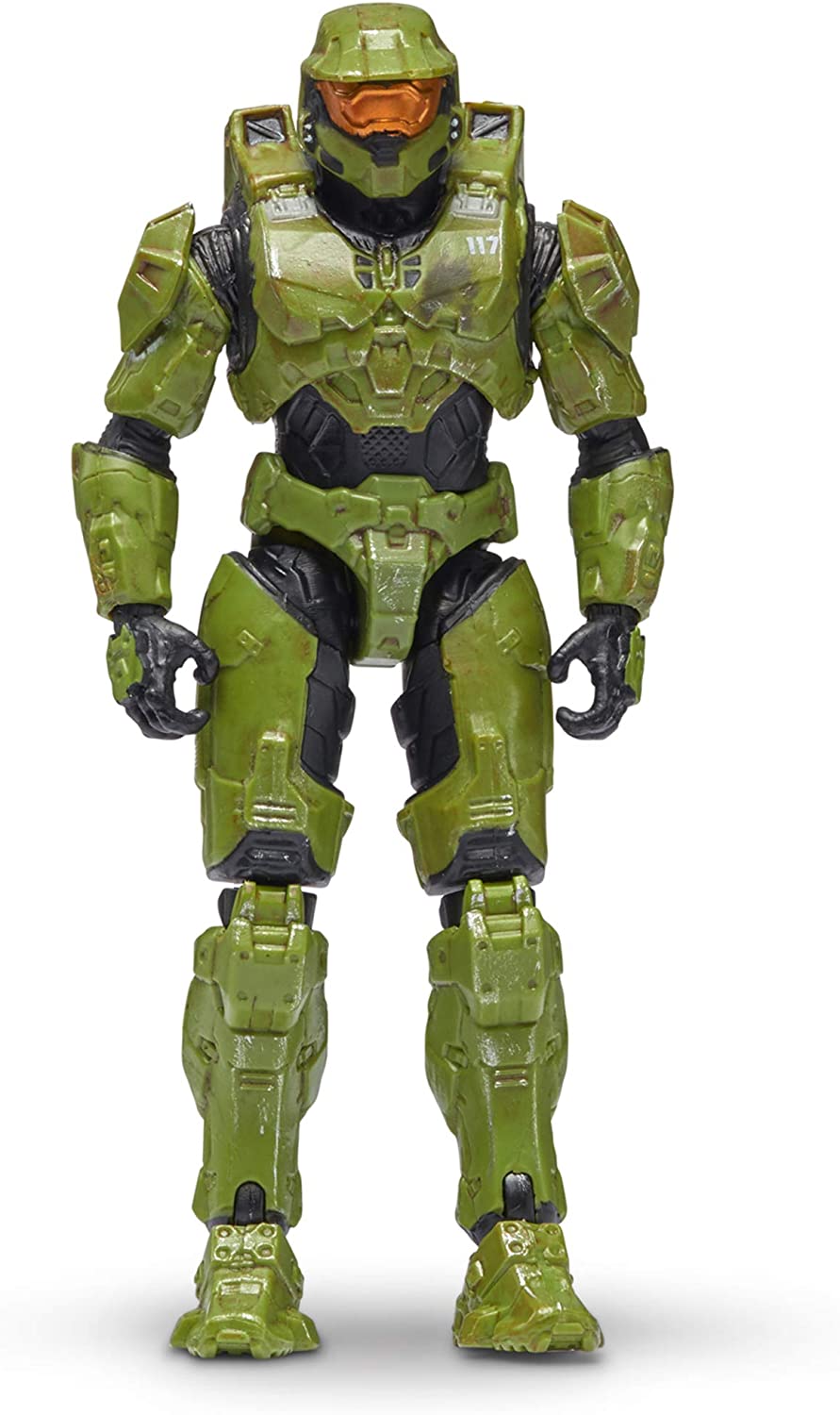 Halo Warthog con Master Chief, Vehículo de Lujo World de 4 Pulgadas.