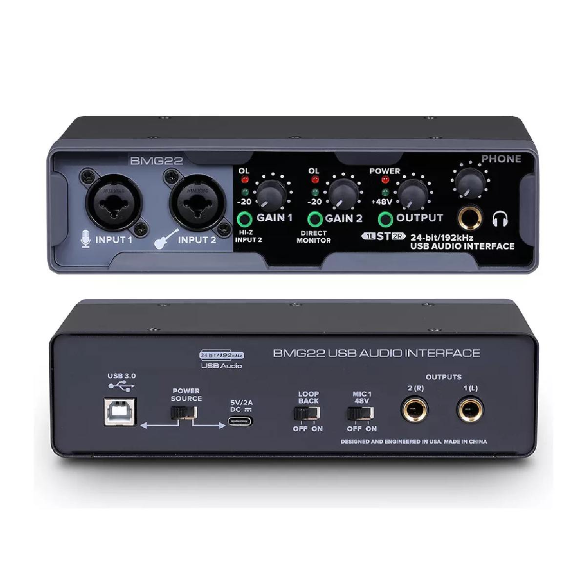 Interfaz De Audio Usb Active  Bomge Bmg22