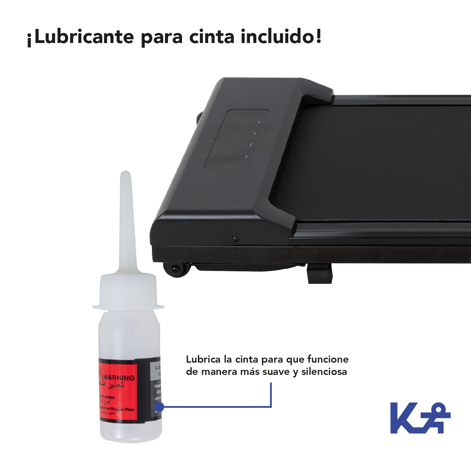 Caminadora Electrica Portatil 110V Color Gris Cardio Fitness