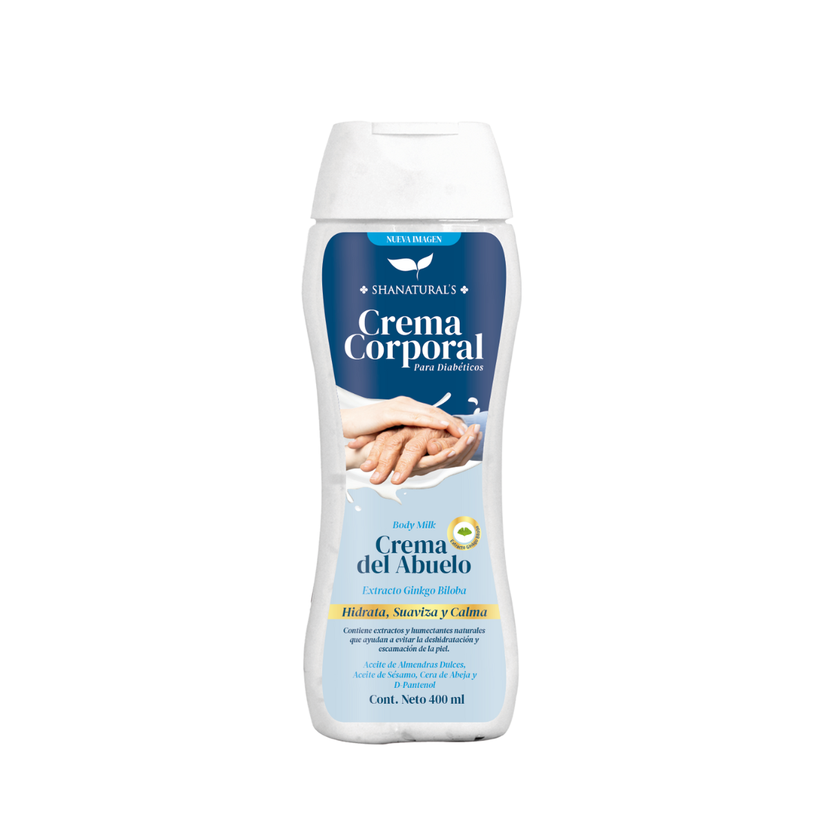 Crema Corporal Del Abuelo 400 ml Shanatural's