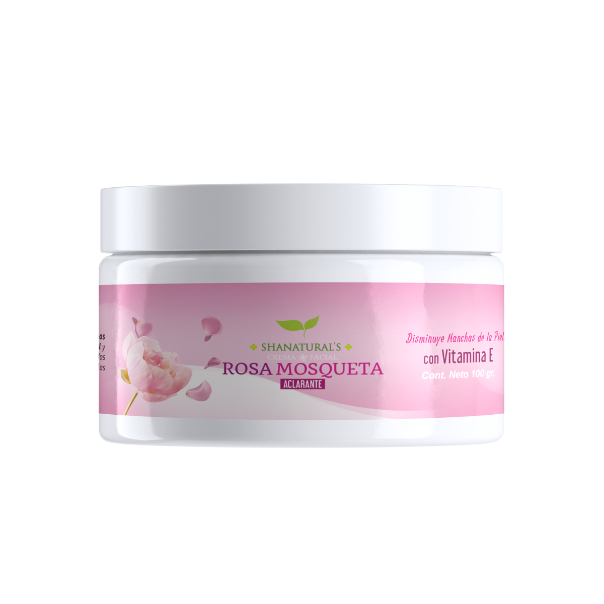 Crema Aclarante De Noche Rosa Mosqueta Shanatural's