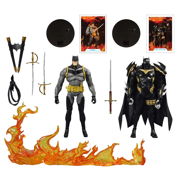McFarlane Toys Dc Multiverse Batman vs Azrael Batman Armor Batman: Curse of the White Knight