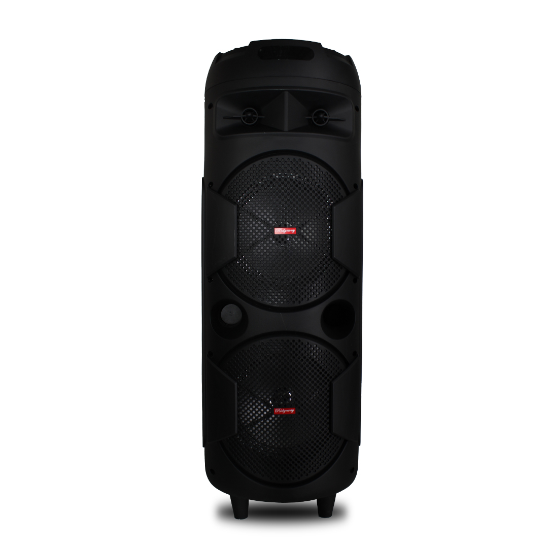 BOCINA CON WOOFER DE 8 PULGADAS CONTROL Y MICRÓFONO