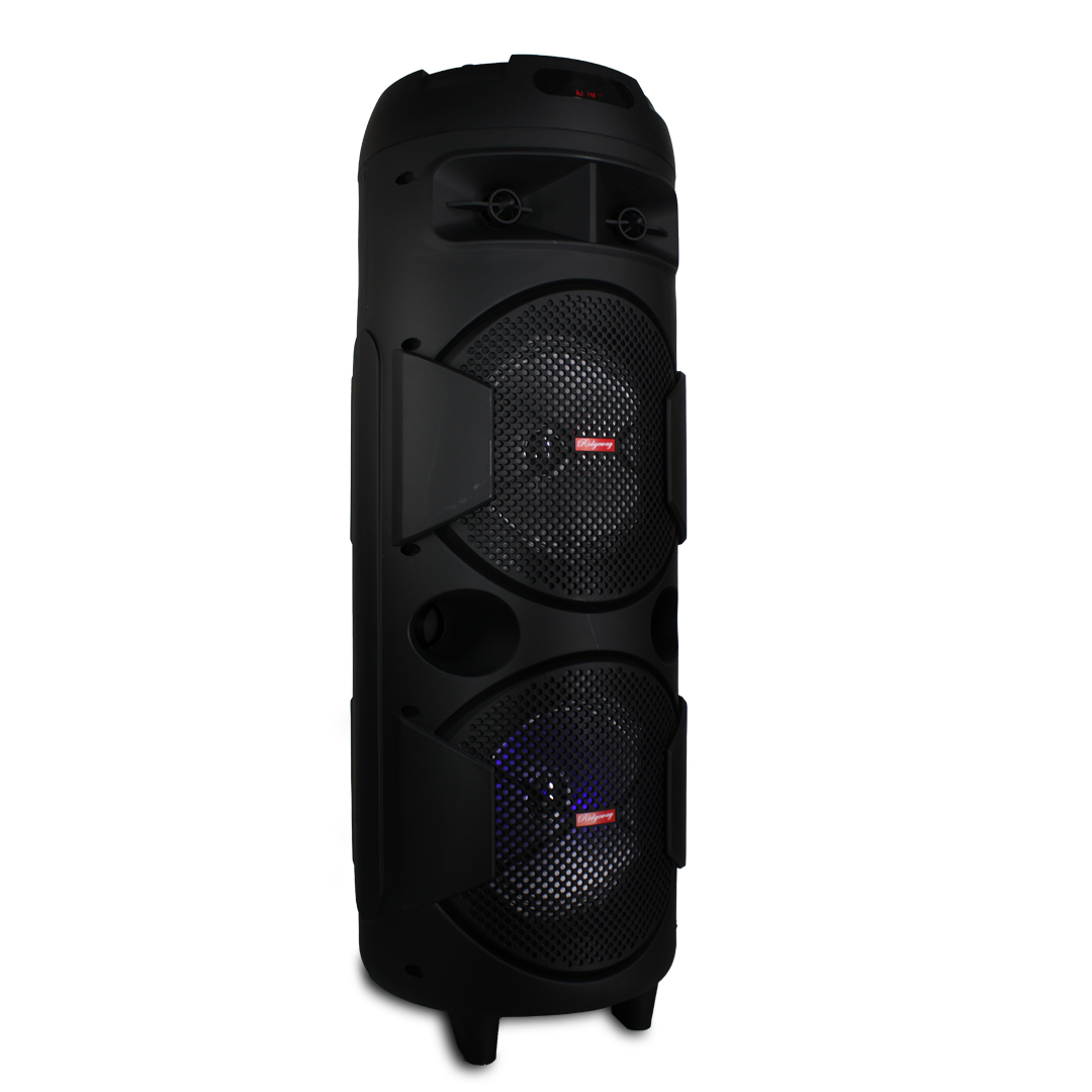 BOCINA CON WOOFER DE 8 PULGADAS CONTROL Y MICRÓFONO