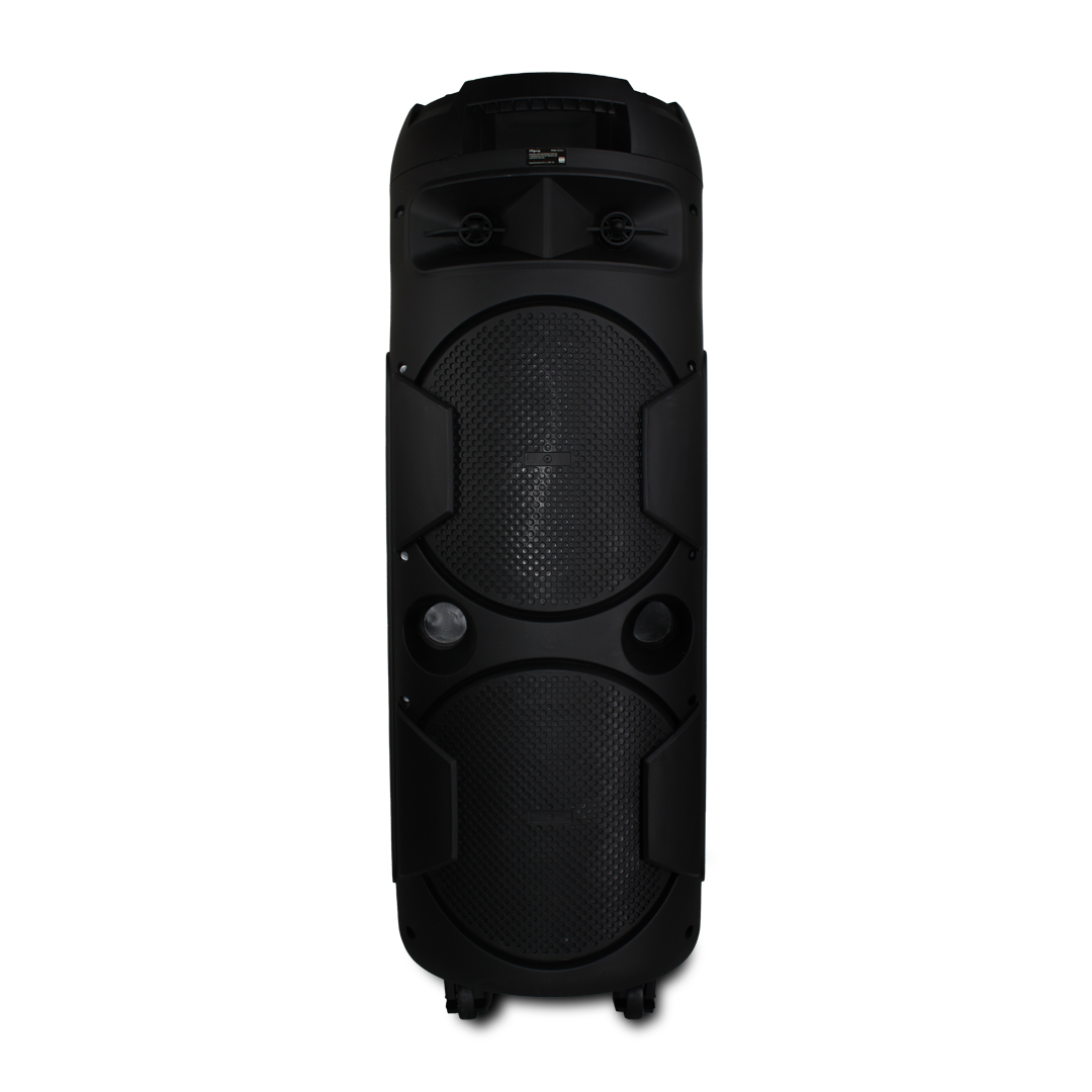 BOCINA CON WOOFER DE 8 PULGADAS CONTROL Y MICRÓFONO