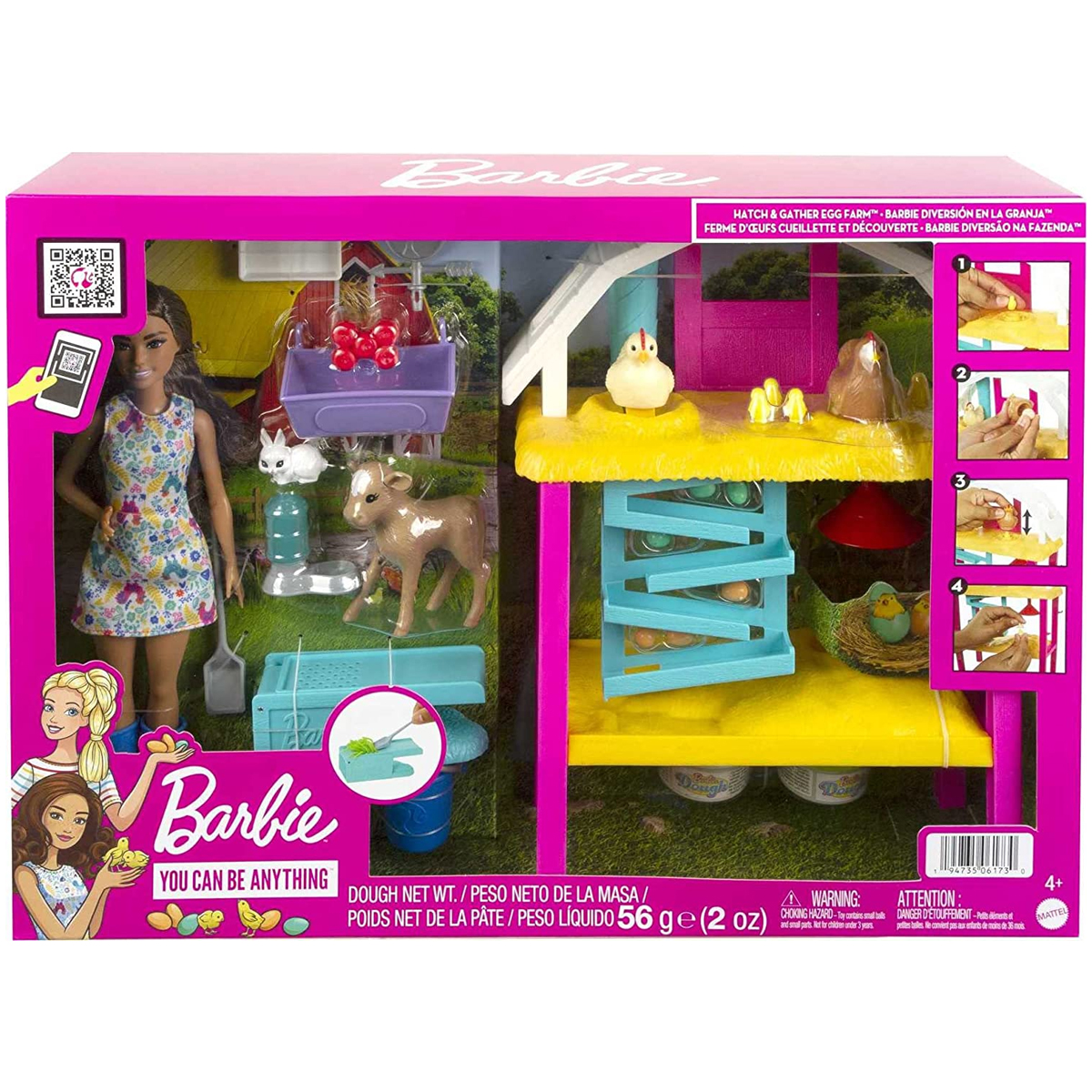  Barbie Set de Juego Diversion en la Granja