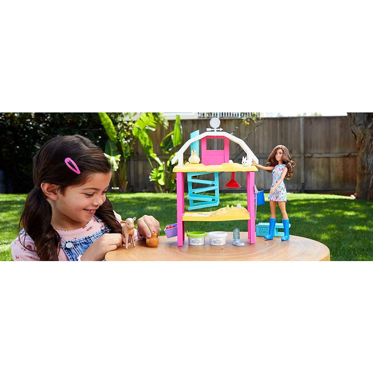  Barbie Set de Juego Diversion en la Granja