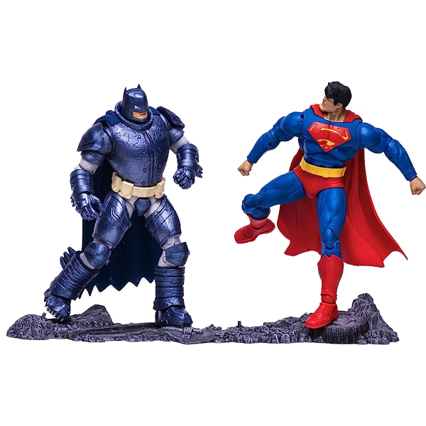 McFarlane Toys Dc Multiverse Superman vs Armored Batman TDKR 