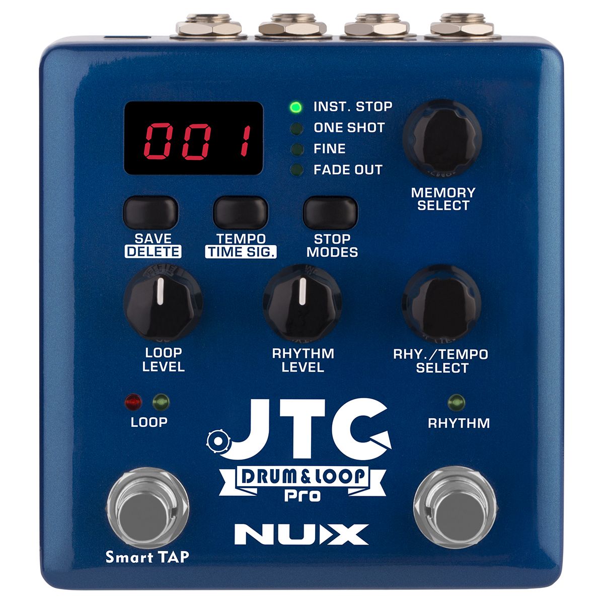Pedal Nux Para Guitarra NDL-5 JTC DRUM & LOOP PRO