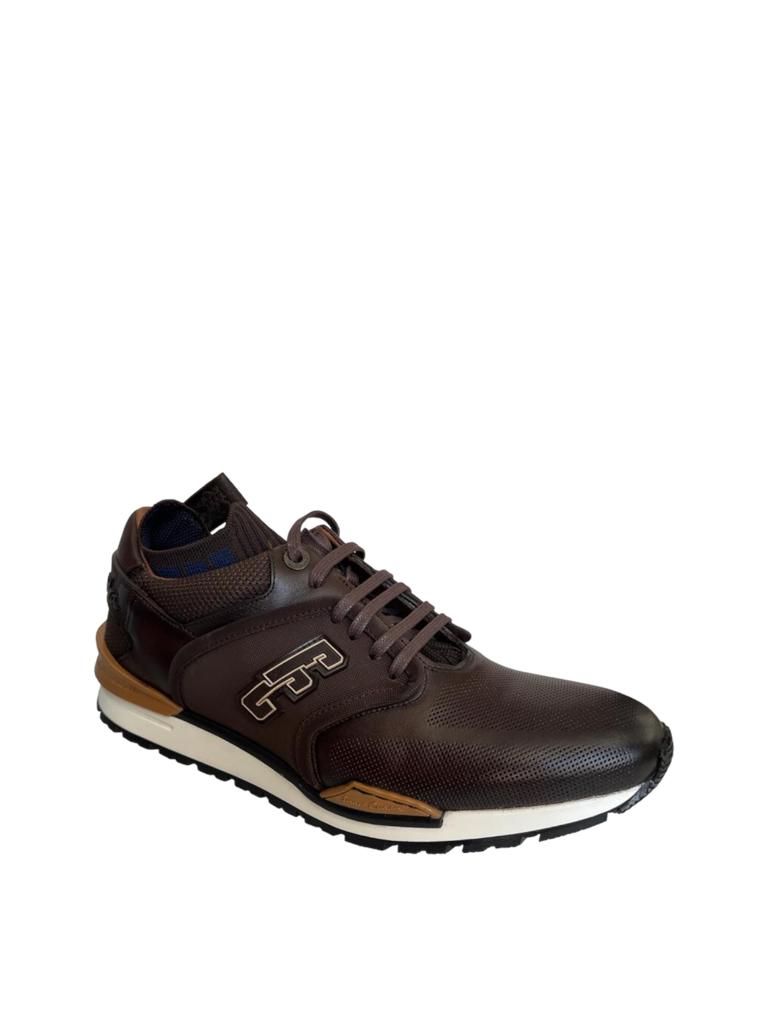 Sneakers Franco Cuadra Para Caballero En Piel Genuina