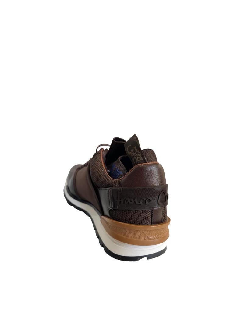 Sneakers Franco Cuadra Para Caballero En Piel Genuina