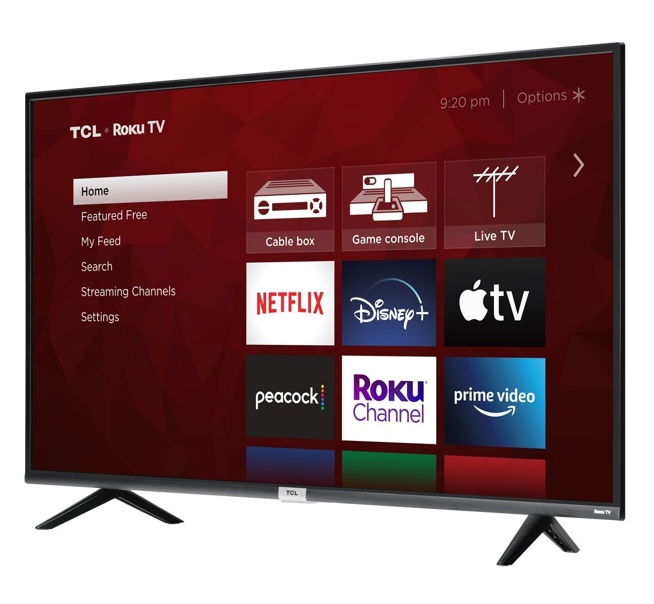 Pantalla Smart Tv 43 Pulgadas Tcl 4 Series Led 4k, 3840x2160 Uhd 60 Hz Roku Tv Modelo 43S453