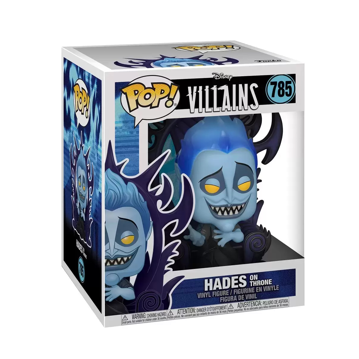 Funko Pop Hades En Trono #785 Hercules Villanos Disney Figura Original