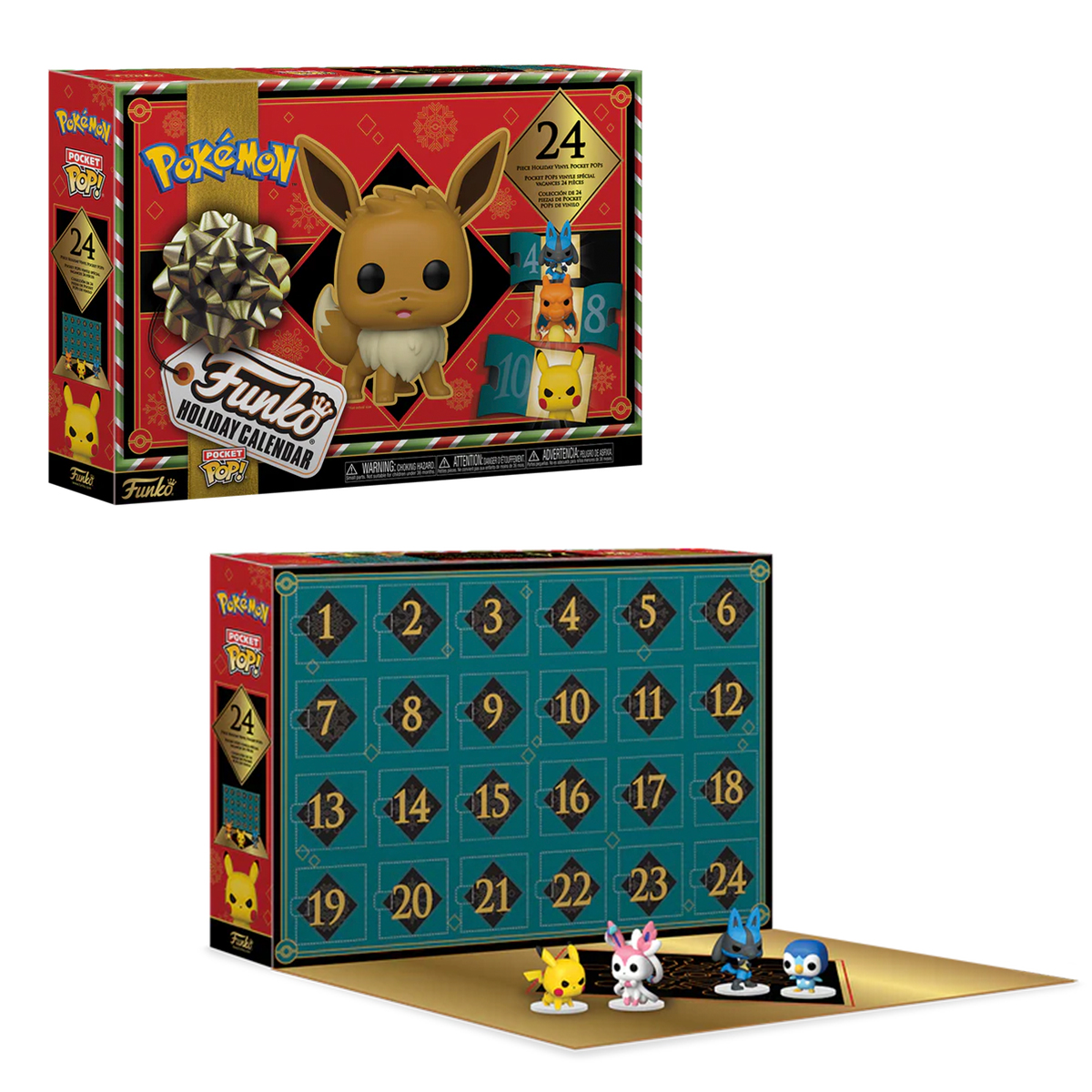 Funko Pop Calendario De Adviento Pokemon 2023 Figura Original