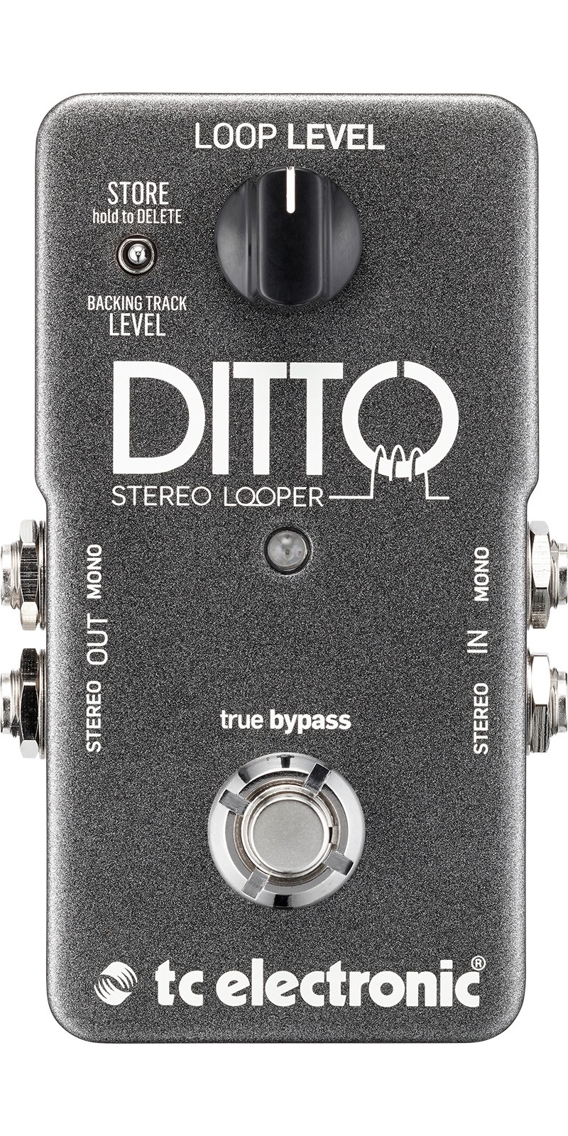 Pedal TC Electronic Para Guitarra DITTO STEREO LOOPER