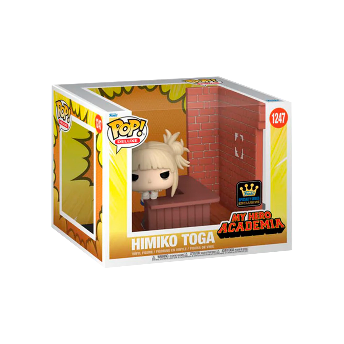 Funko Pop Himiko Toga En Guarida #1247 Deluxe My Hero Academia Anime Original