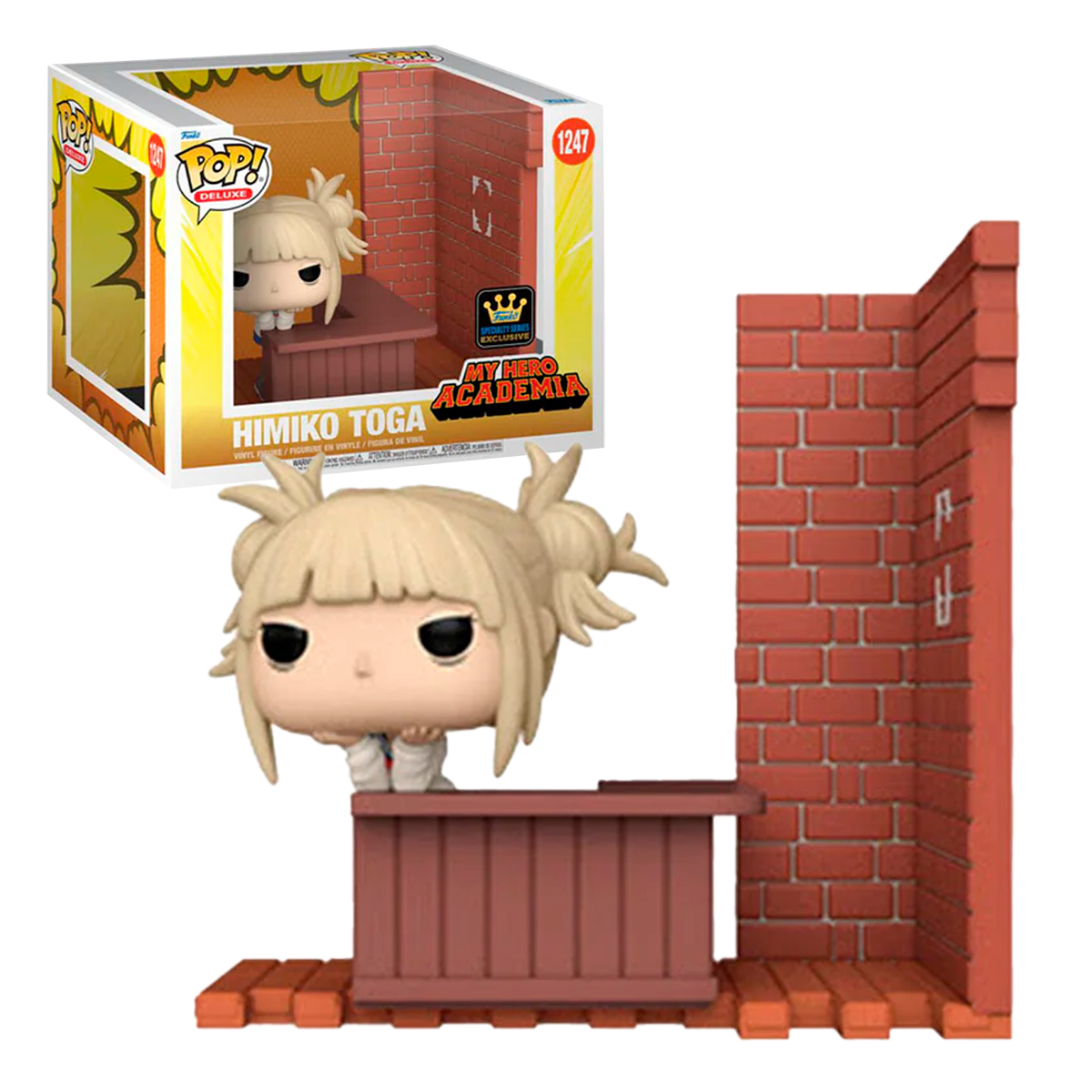 Funko Pop Himiko Toga En Guarida #1247 Deluxe My Hero Academia Anime Original