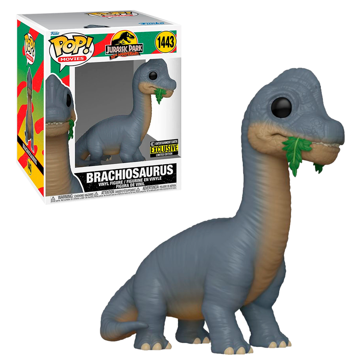 Funko Pop Dinosaurio Brachiosaurus #1443 Exclusivo Jurassic Park Figura Original