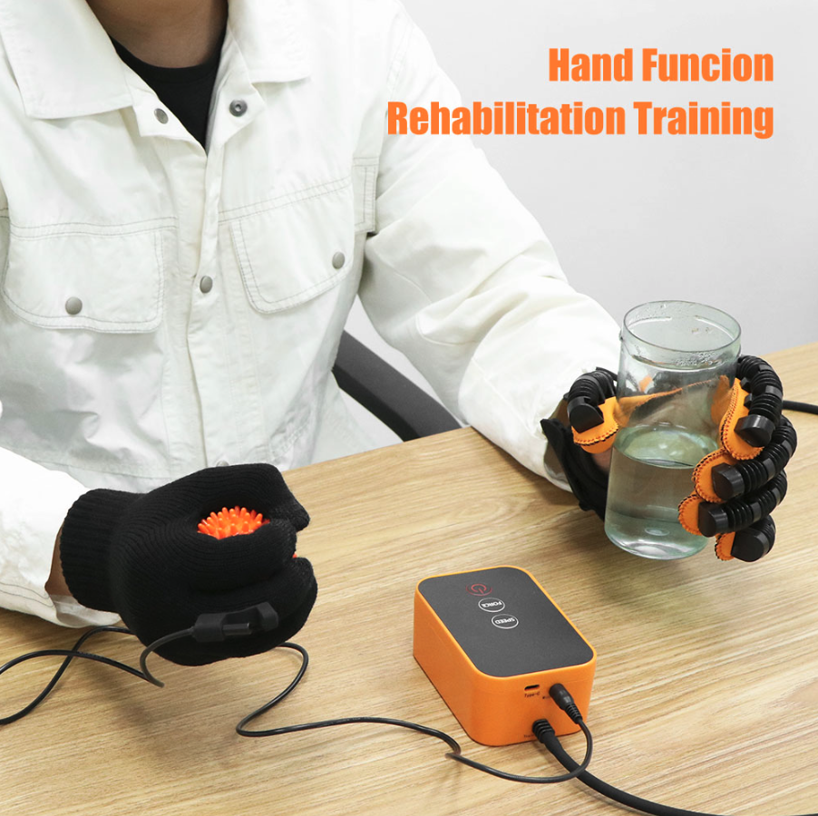Guante De Rehabilitacion Mano Robot Hemiplejia Portatil