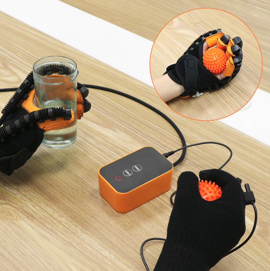 Guante De Rehabilitacion Mano Robot Hemiplejia Portatil