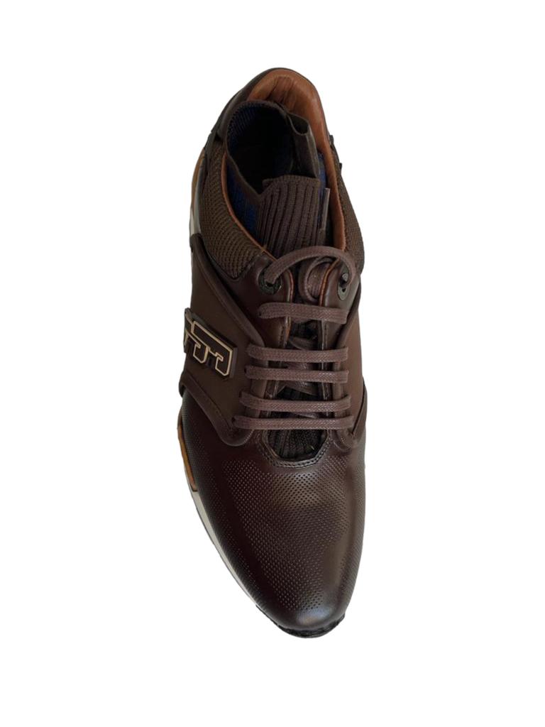 Sneakers Franco Cuadra En Piel Genuina Para Caballero