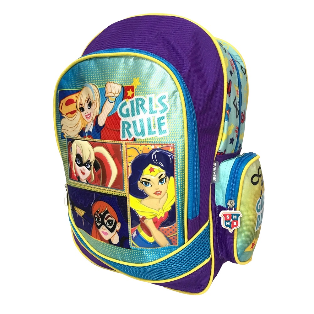 Mochila Escolar Dc Super Hero Girls