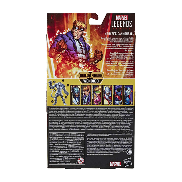 Marvel Legends Series X Force Cannonball Wave Wendigo