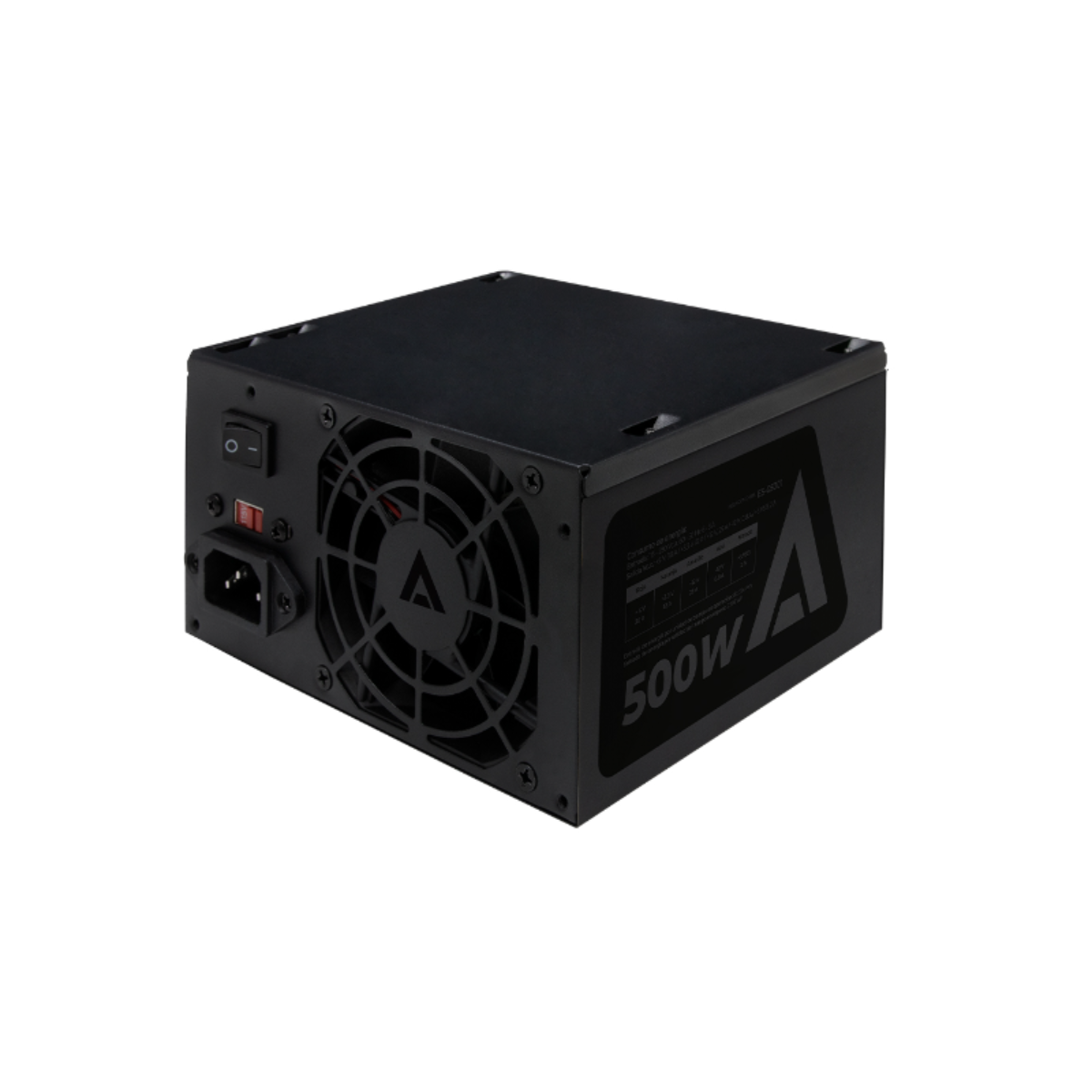 Fuente de Poder ACTECK AF-B500P, 500 W, Negro