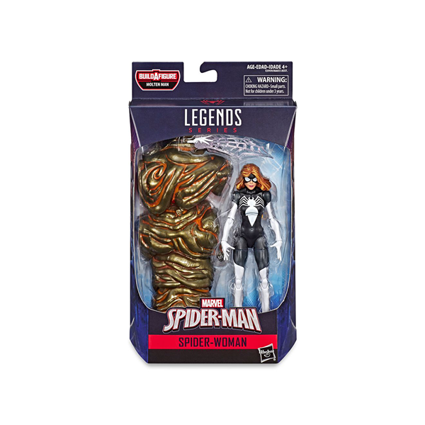 Marvel Legends Series Spider-woman Wave Molten Man