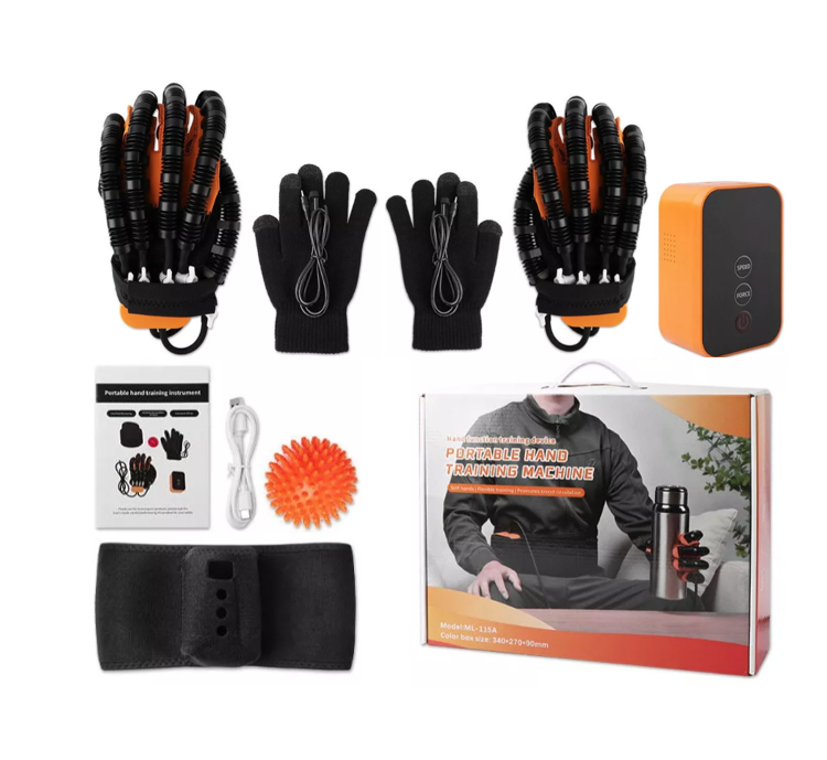 Guante De Rehabilitacion Mano Robot Hemiplejia Portatil